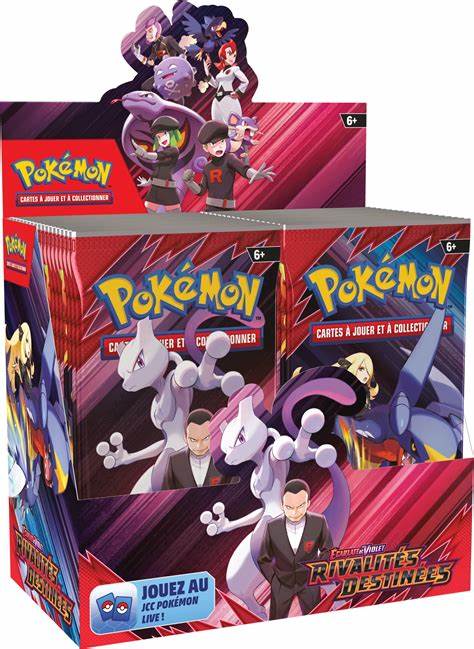 Pokémon – Display 36 Boosters EV10 – Écarlate et Violet : Rivalités Destinées EV10 FR