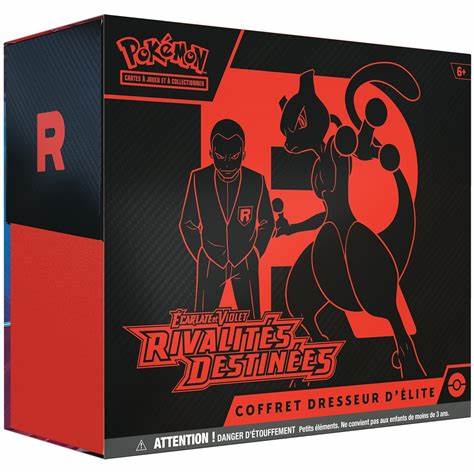 ETB – Pokémon – Coffret Dresseur d’Elite – EV10 – Rivalités Destinées – FR