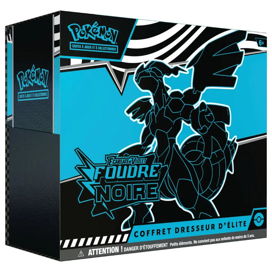 (PRECOMMANDE) ETB – Pokémon – Coffret Dresseur d’Elite – EV10.5 – Foudre Noir – FR (Max 1pp, livraison entre le 18.07 et le 30.07)
