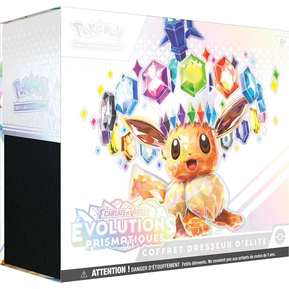 ETB – Pokémon – Coffret Dresseur d’Elite – EV8.5 – Évolutions Prismatiques – FR
