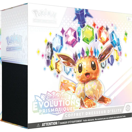 ETB – Pokémon – Coffret Dresseur d’Elite – EV8.5 – Évolutions Prismatiques – FR