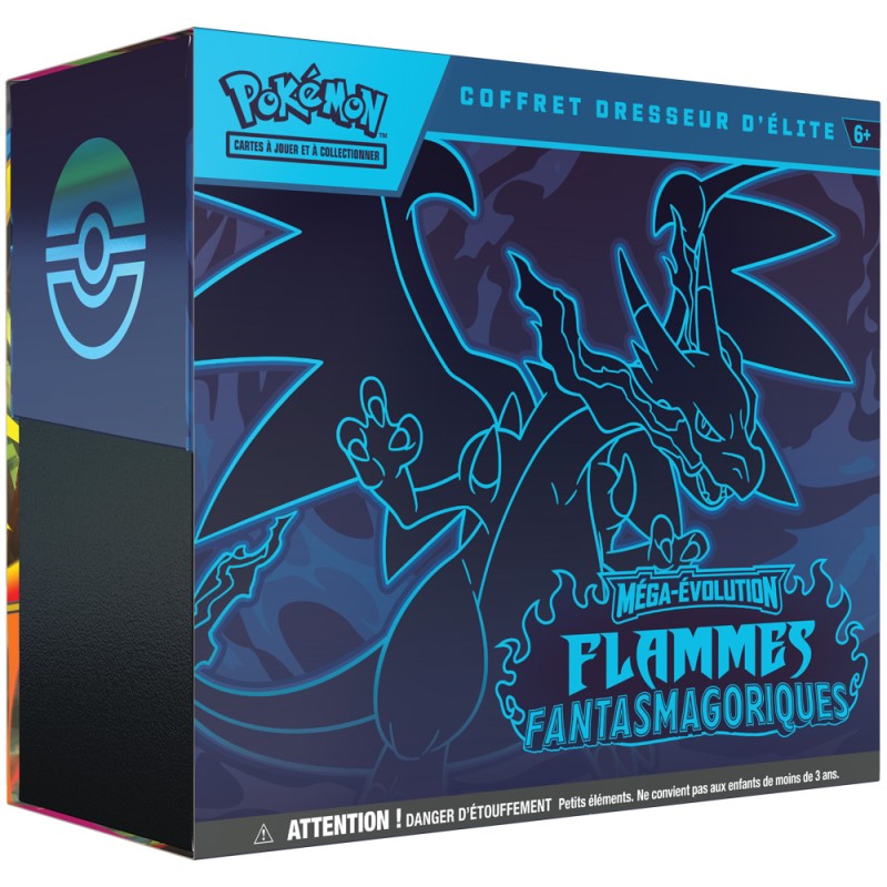 (PRECOMMANDE) ETB – Pokémon – Coffret Dresseur d’Elite – ME02 – Flammes fantasmagoriques - FR (Max 2pp, livraison la semaine du 14 Novembre-sortie officielle)
