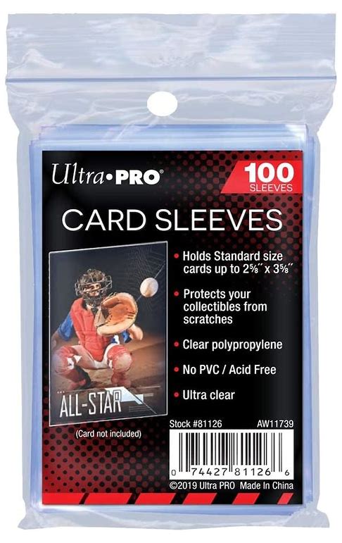 Ultra Pro Card Sleeves